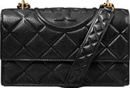 Tory Burch Small Fleming Diamond Quilted Leather Convertible Shoulder Bag