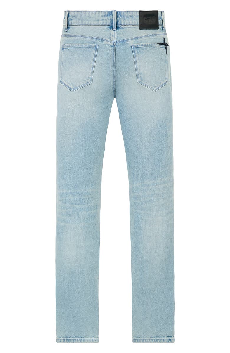 RtA Bryant Skinny Jeans, Alternate, color, Ocean Mist