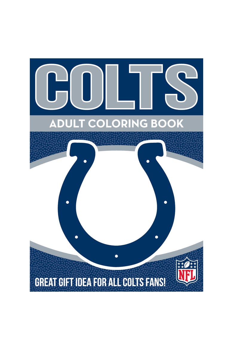 In the Sports Zone NFL Adult Coloring Book, Indianapolis Colts, Main, color, Multicolored