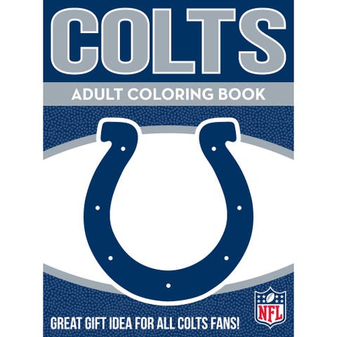 In the Sports Zone NFL Adult Coloring Book, Indianapolis Colts