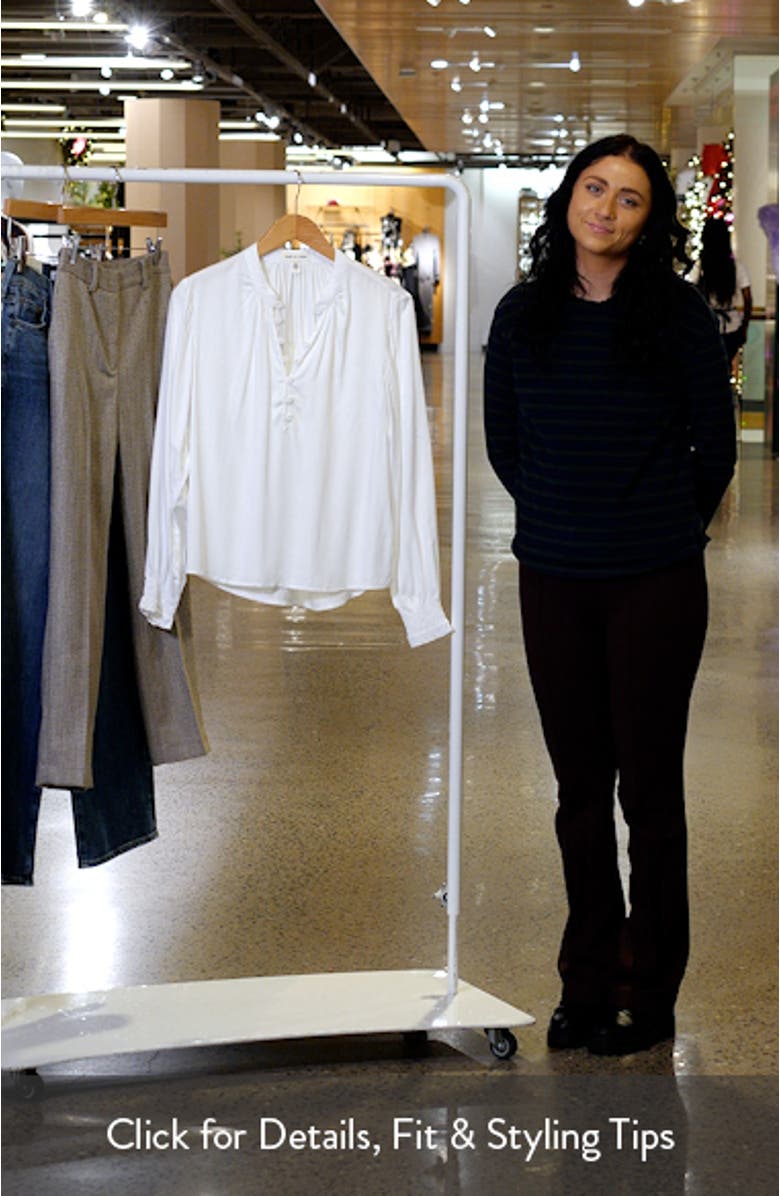 Gathered Satin Top, sales video thumbnail