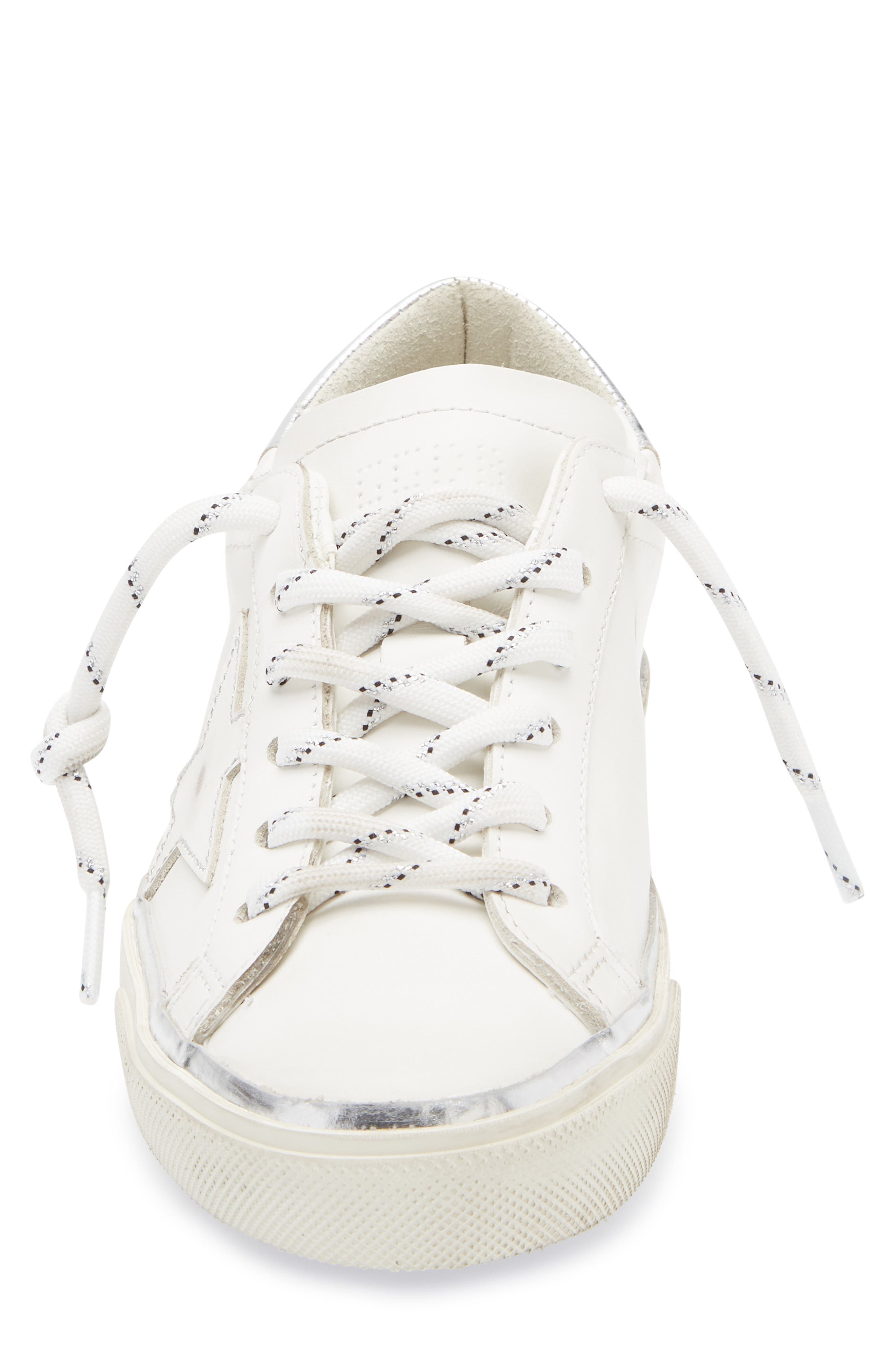 Golden Goose Super-Star Low Top Sneaker, Alternate, color, White/ Silver