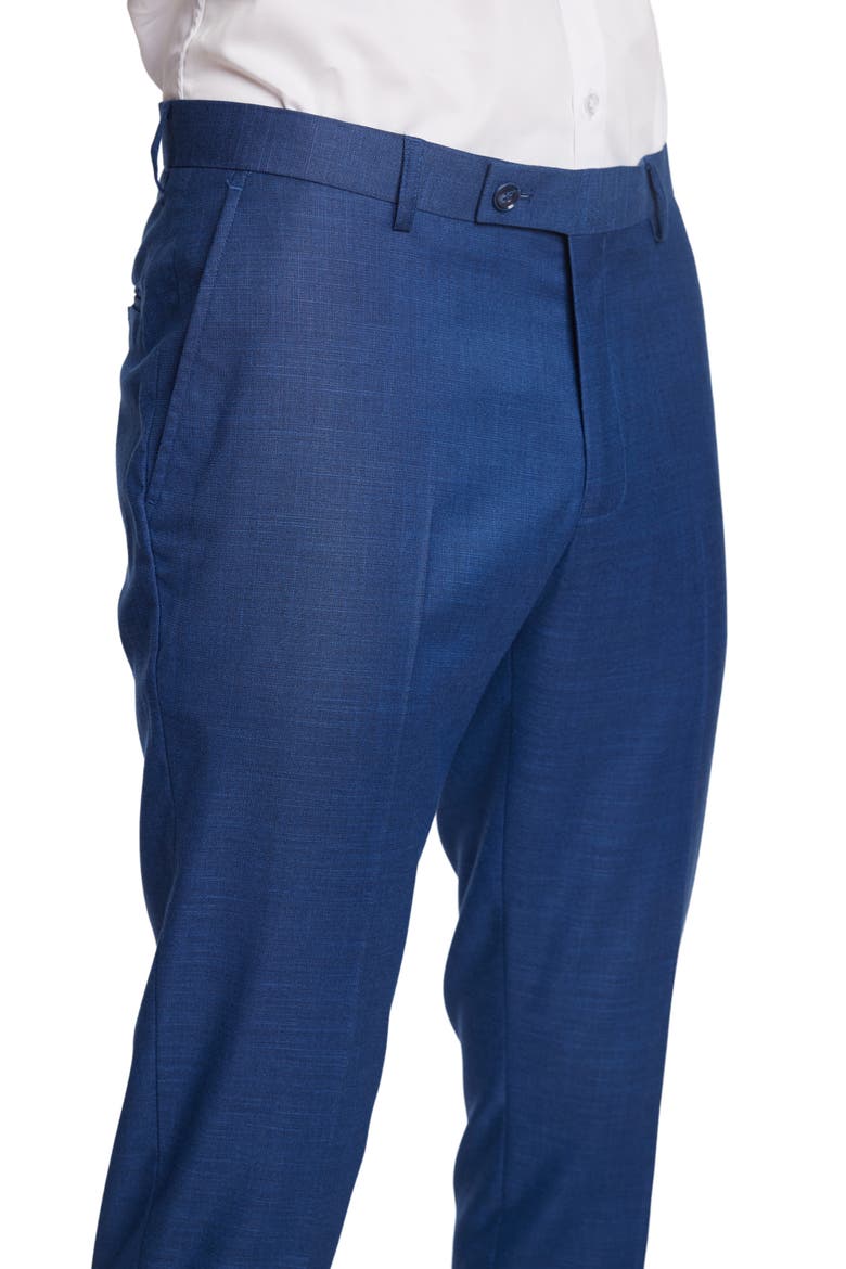 Modern Fit Downing Dress Pants, Alternate, color, DARK BLUE SHARK