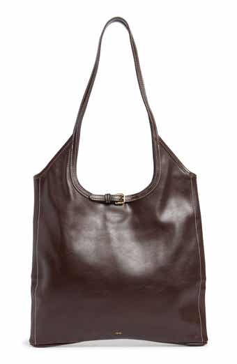 Brooke Belted Faux Leather Tote