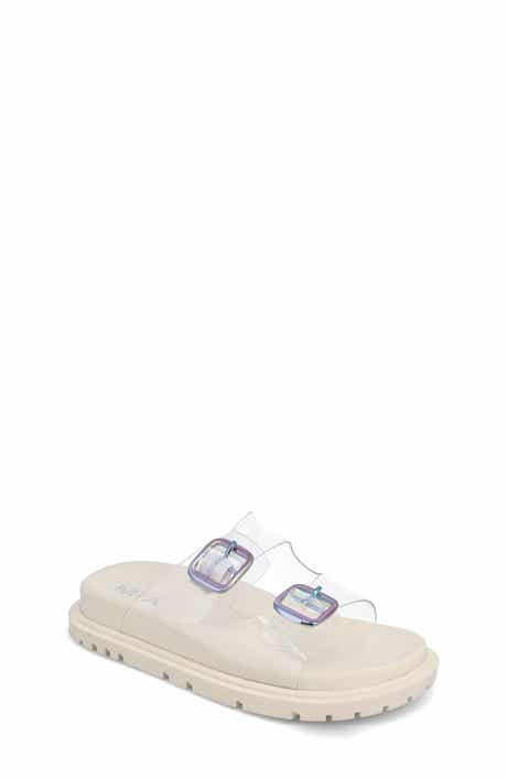 MIA Kids' Elodee Clear Slide Sandal