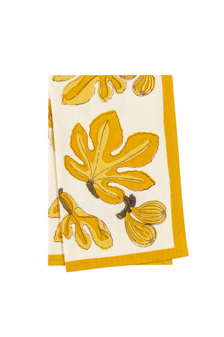 Fig Tea Towels, Main, color, Citrine 20" x 30"