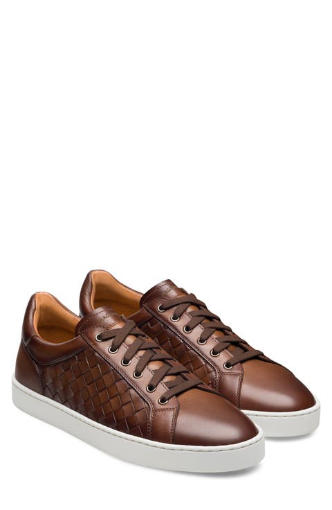 Cote Lo Woven Leather Sneaker (Men)