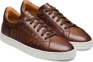 Magnanni Cote Lo Woven Leather Sneaker