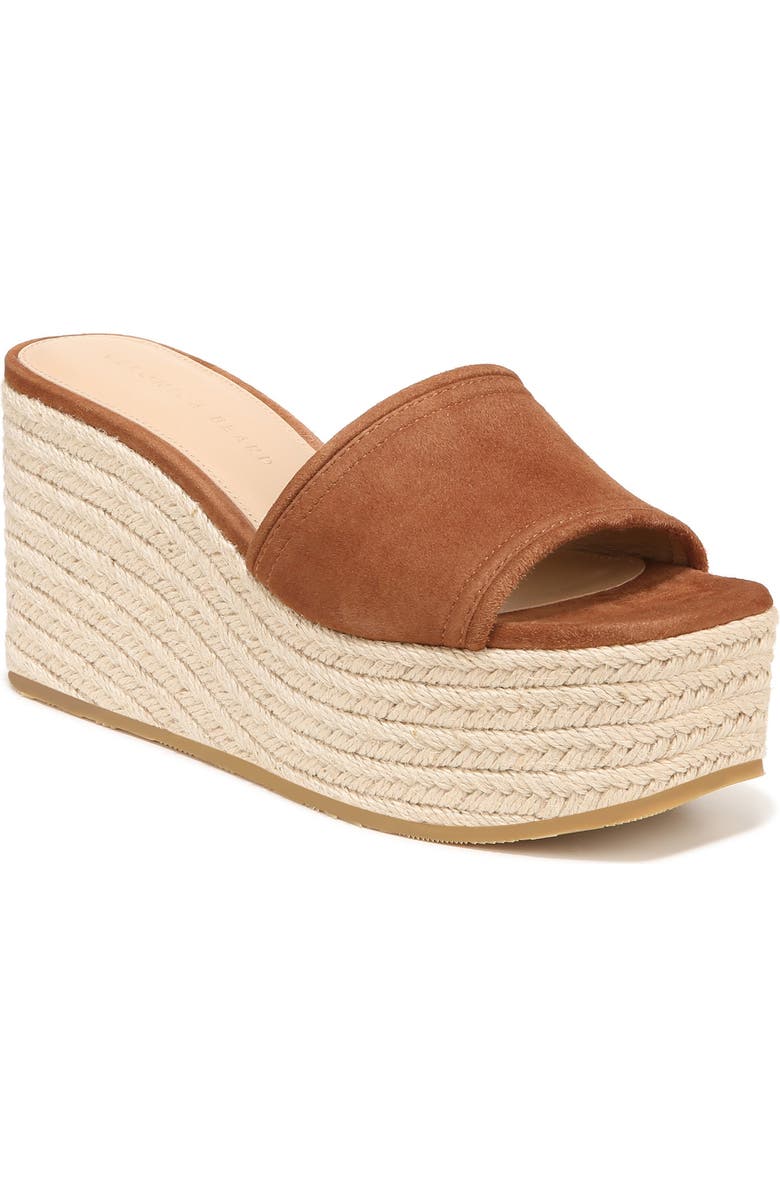 Veronica Beard Gable Espadrille Platform Wedge Sandal, Main, color,