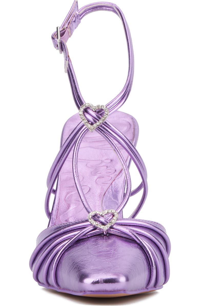 OLIVIA MILLER Celestial Pointed Toe Pump, Alternate, color, Purple