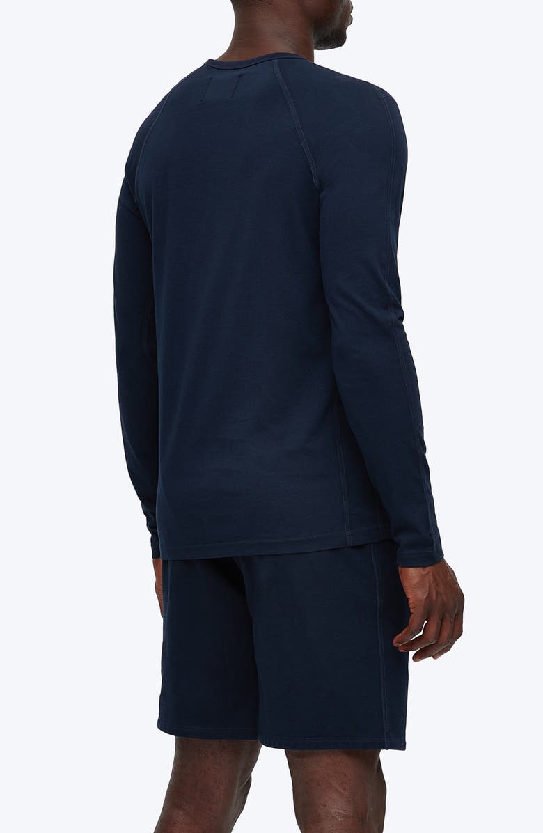 Reigning Champ Crewneck Long Sleeve T-Shirt, Alternate, color, 