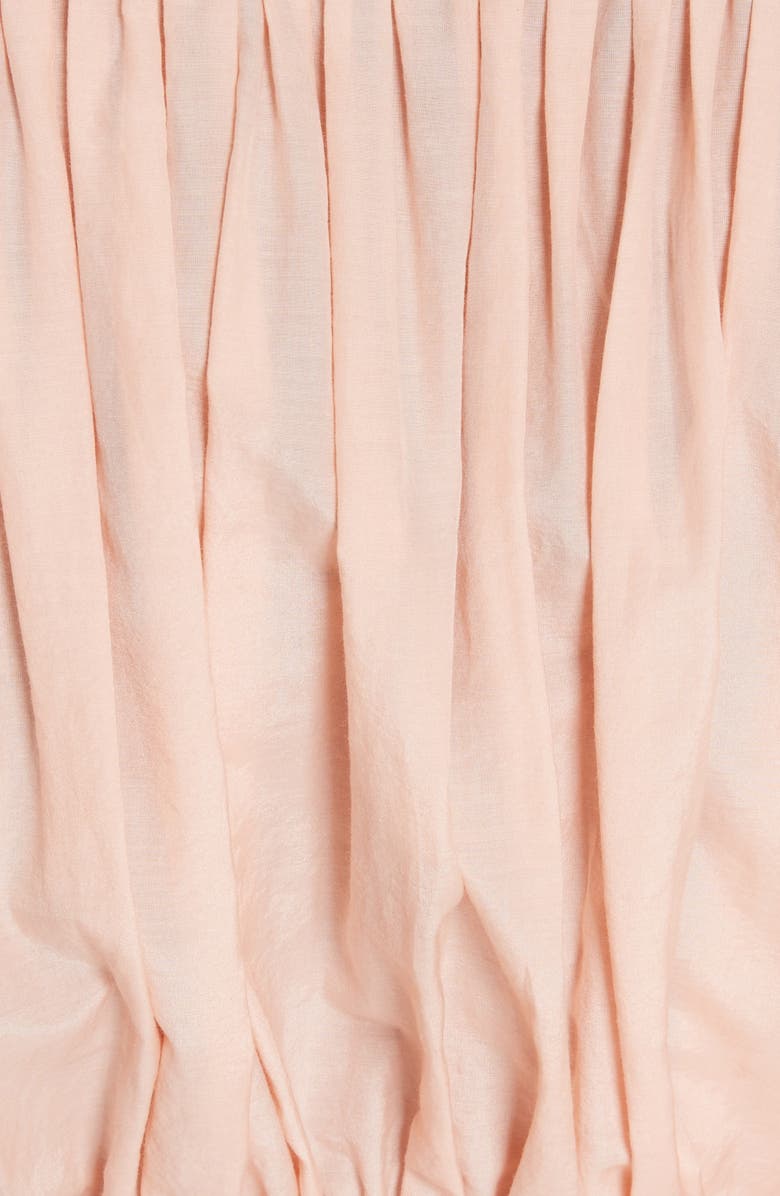 La Vie Rebecca Taylor Belted Cotton & Silk Top, Alternate, color, 