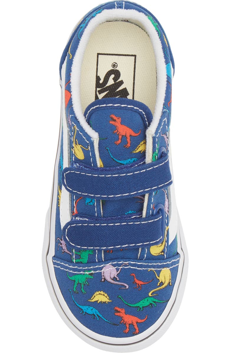 Vans Old Skool Dino Print Sneaker, Alternate, color,