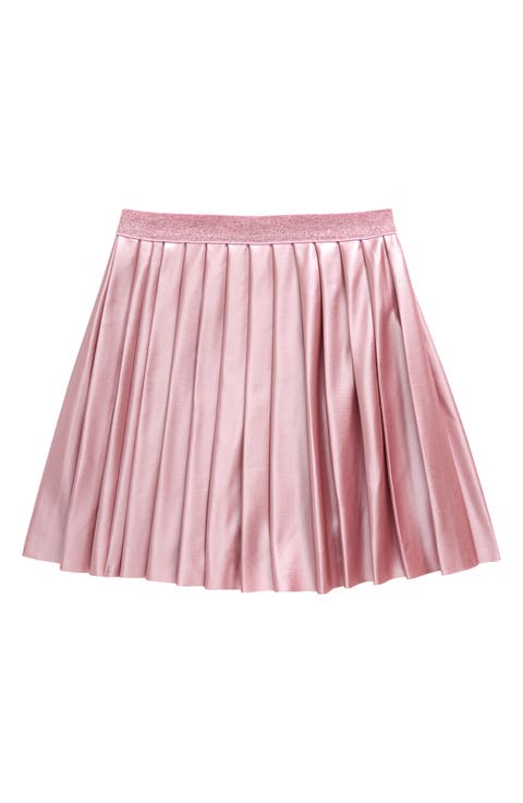 Kids' Metallic Pleated Skirt (Toddler, Little Kid & Big Kid)