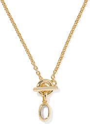 Kendra Scott Mini Elisa Short Toggle Pendant Necklace