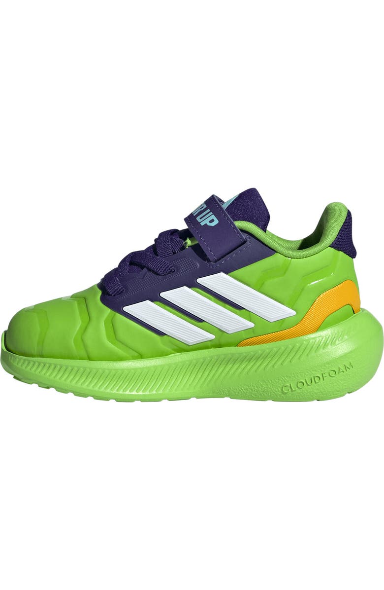 adidas x Marvel<sup>®</sup> Kids' Runfalcon 5 Iron Hulk Sneaker, Alternate, color,