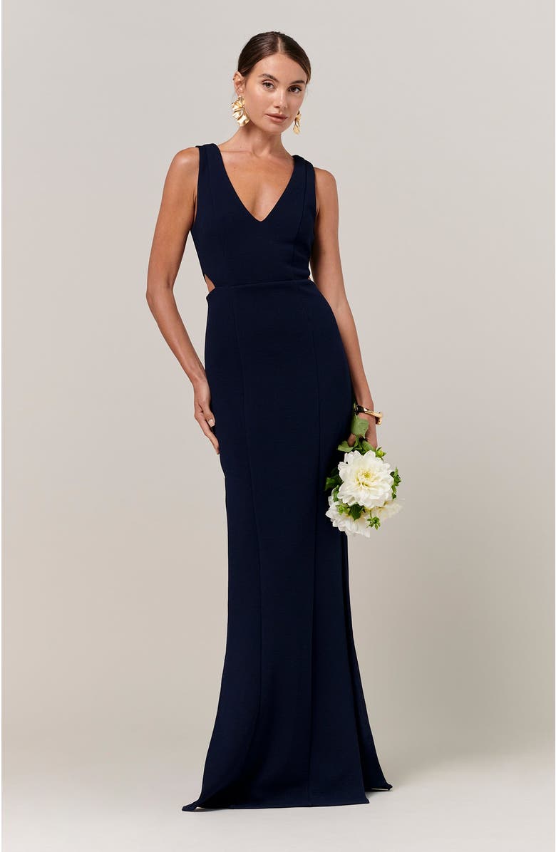 BWLDR Noah Gown, Main, color, Midnight Navy