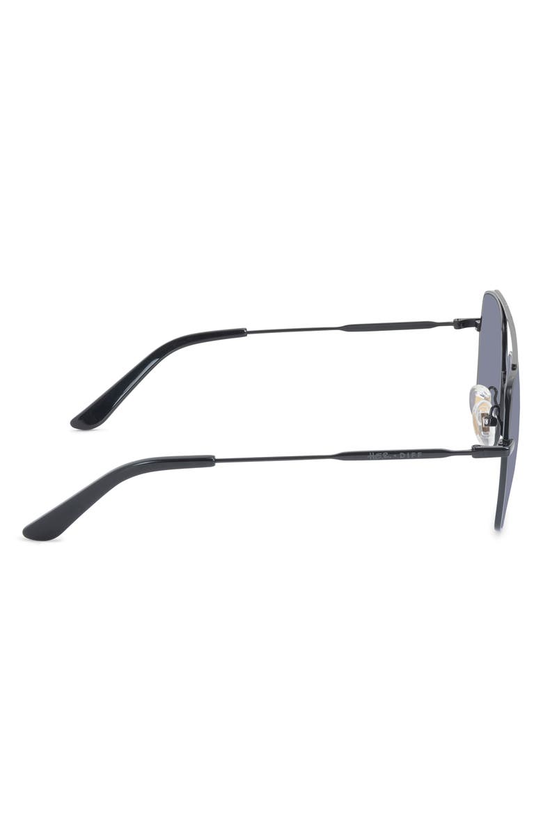 DIFF H.E.R. Paradise 60mm Aviator Sunglasses, Alternate, color, 