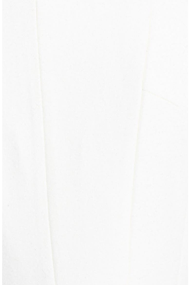 Skirted Wool Blend Coat, Alternate, color, WINTER WHITE