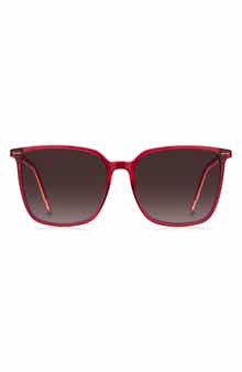 1523/S 57mm Gradient Square Sunglasses