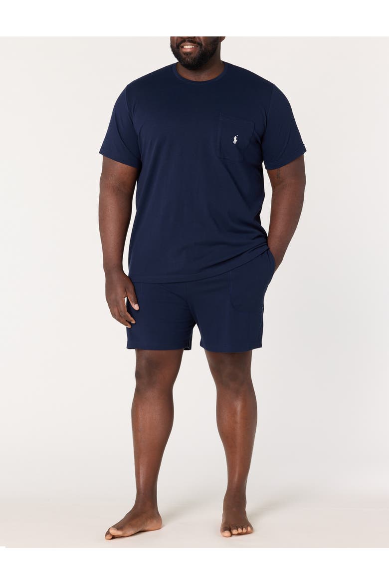 Big & Tall Featherweight Pocket Tee, Alternate, color, CRUISE NAVY