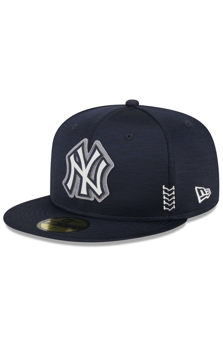 New Era Men's New Era Navy New York Yankees 2024 Clubhouse 59FIFTY Fitted Hat, Alternate, color, 