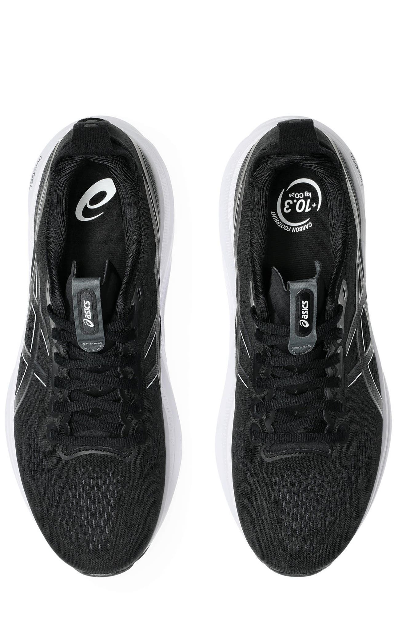 ASICS<sup>®</sup> GEL-KAYANO<sup>®</sup> 32 Running Shoe, Alternate, color, Black/White