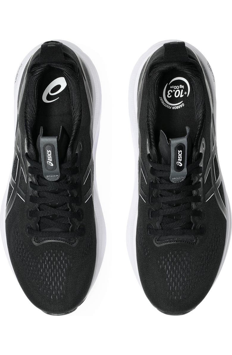 ASICS<sup>®</sup> GEL-KAYANO<sup>®</sup> 32 Running Shoe, Alternate, color, Black/White