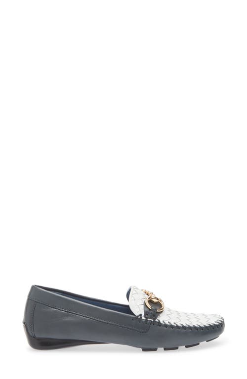 Robert Zur Perlata Loafer In Navy/white