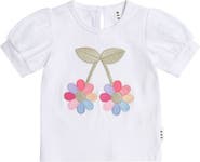 Huxbaby Flower Power Puff Sleeve Tee