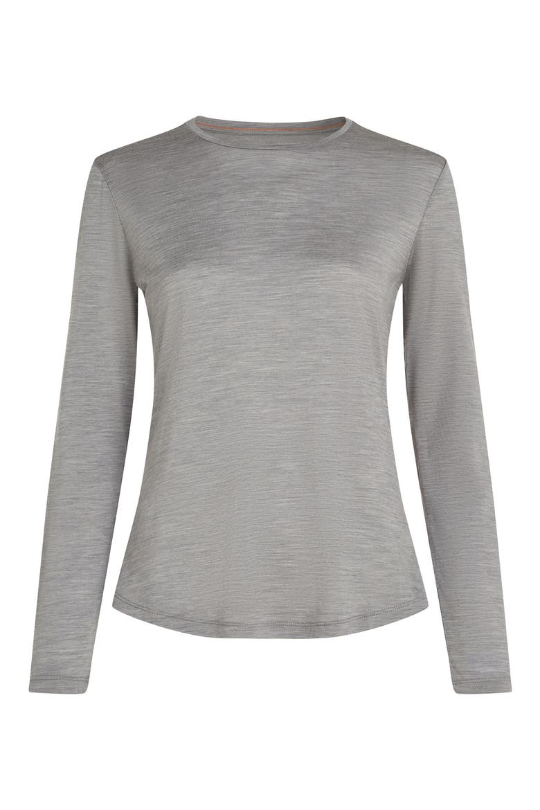 125 Cool-Lite Long Sleeve T-Shirt, Alternate, color, METRO HEATHER