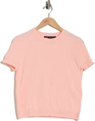 French Connection Crewneck Short Sleeve Sweater