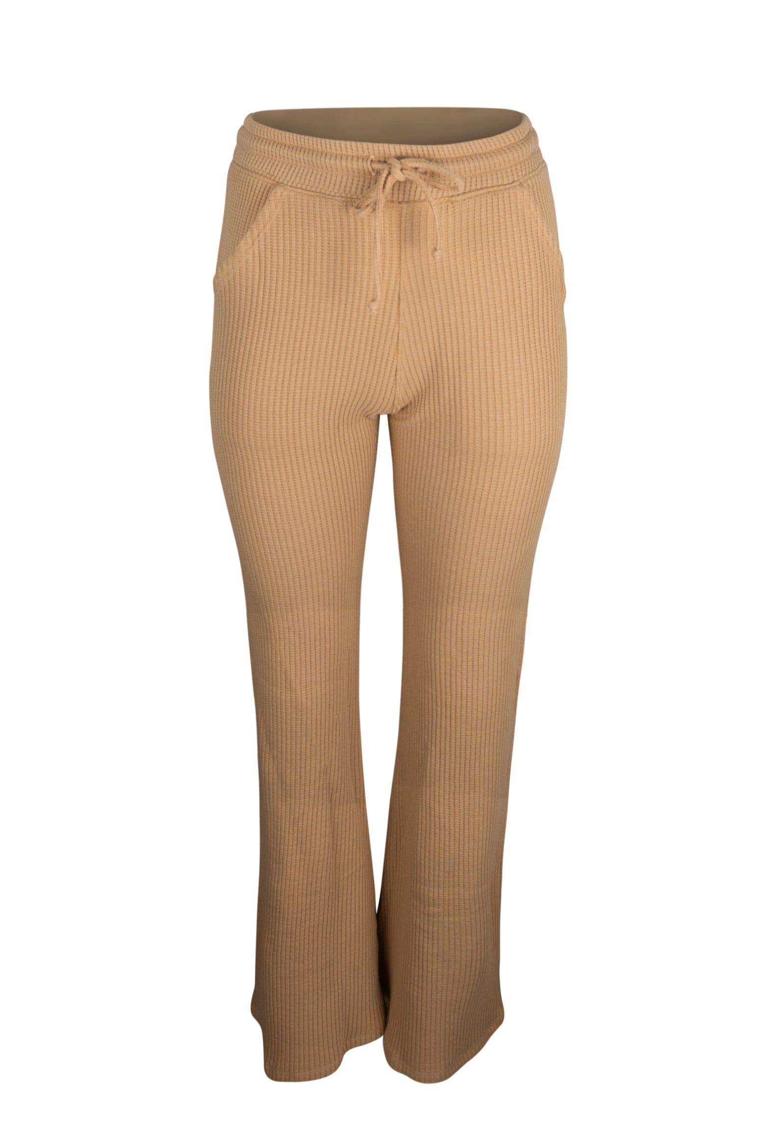 Jules Waffle Knit Organic Cotton Drawstring Pant