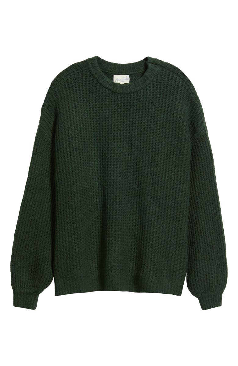PacSun Alexia Oversize Rib Sweater, Alternate, color, Green