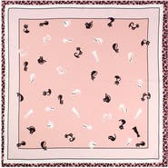 SILKSILKY Pure Silk Diversity Pattern Square Scarf