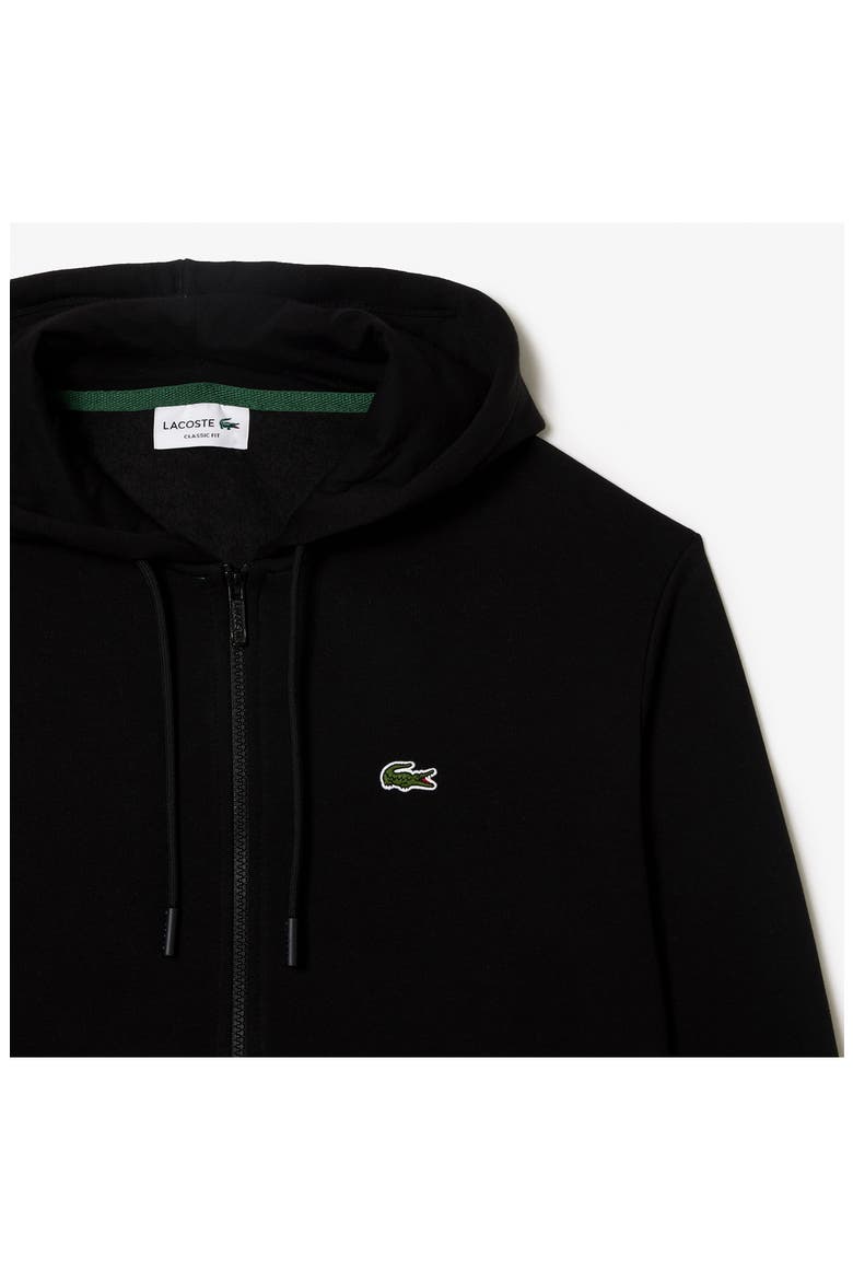 Zip Hoodie, Alternate, color, NOIR