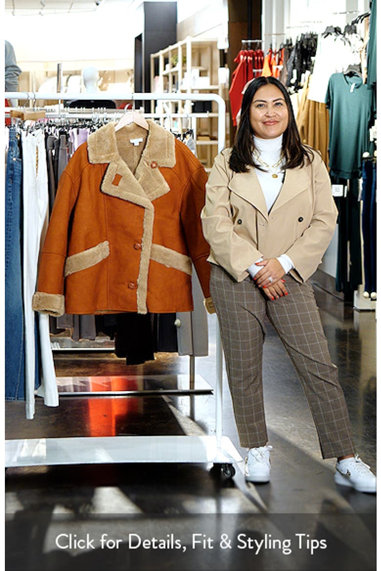 Faux Shearling Oversize Car Coat video