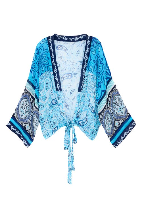 Saachi Paisley Tie Front Tunic