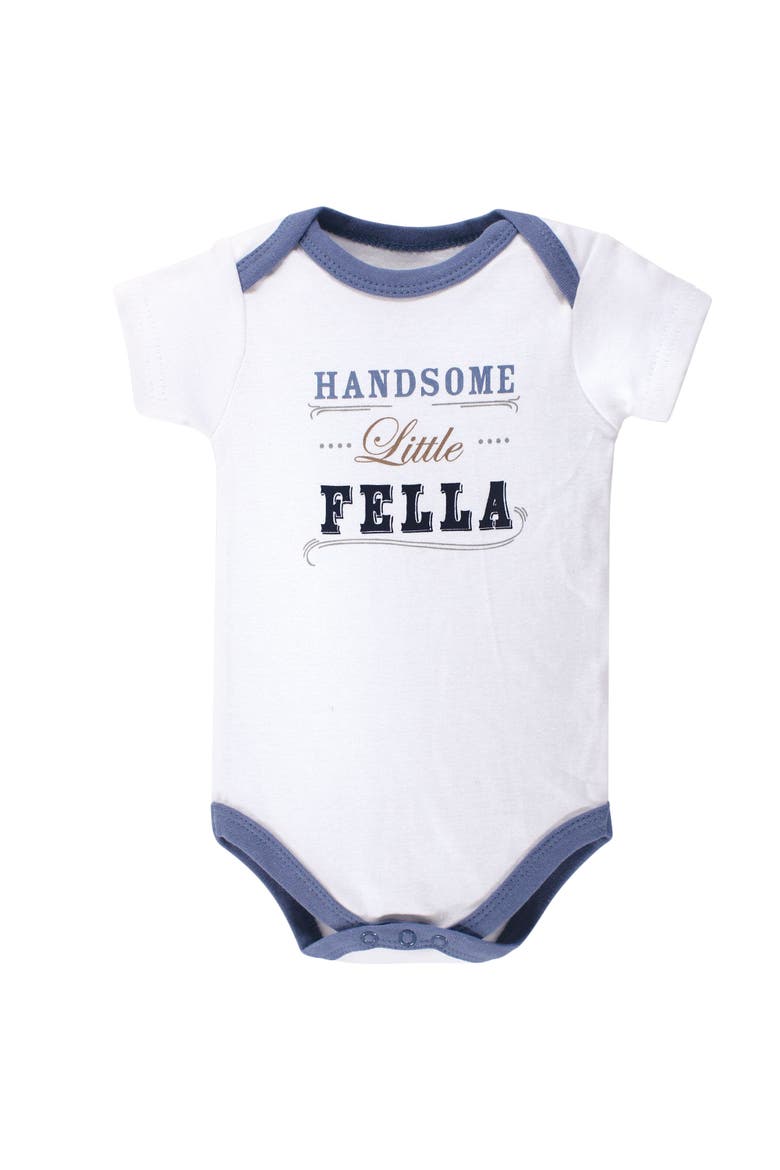 Cozy Cotton Outfit Collection, Alternate, color, Handsome Fella Short-Sleeve