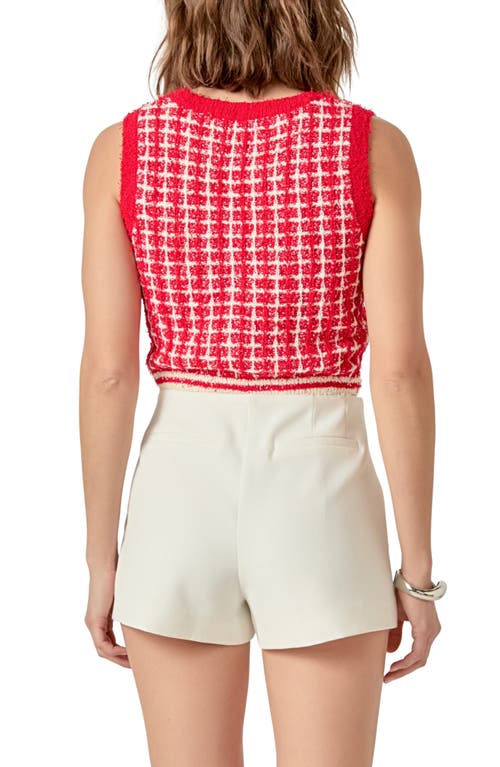 Endless Rose Knit Crop Top