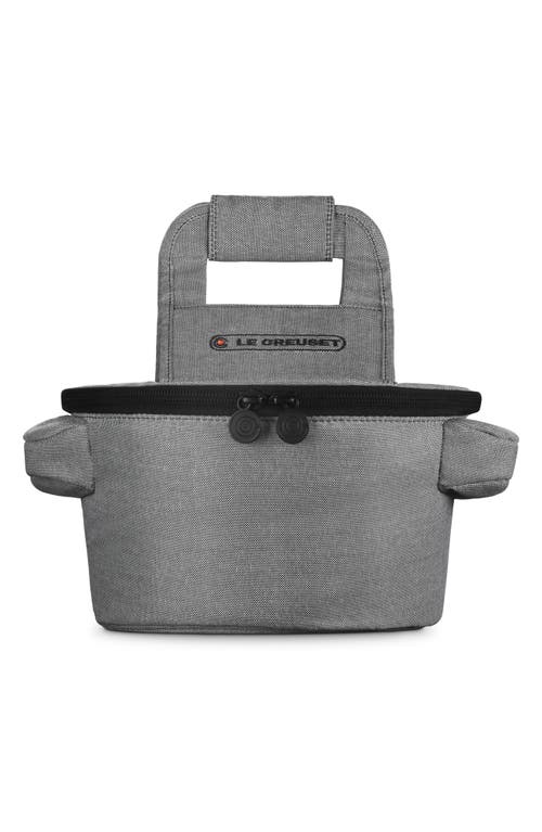 Le Creuset Round Dutch Oven Tote Bag In Gray