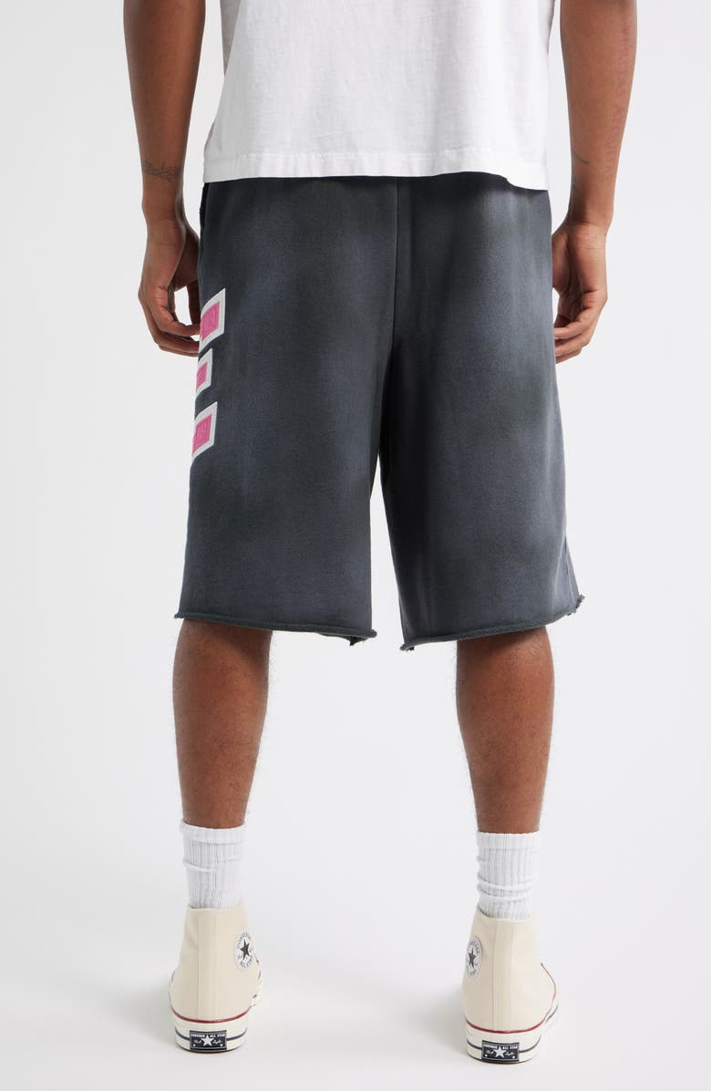 Elwood Fireside Sweat Shorts, Alternate, color, Washed Black