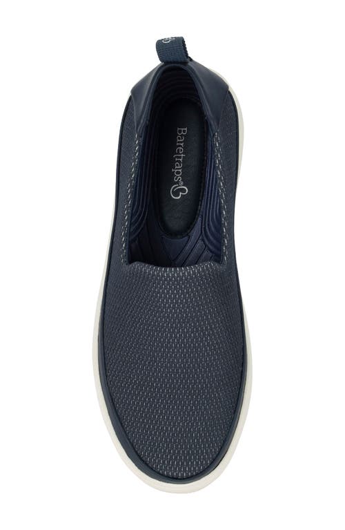 Baretraps Nevin Platform Slip-on Sneaker In Blue