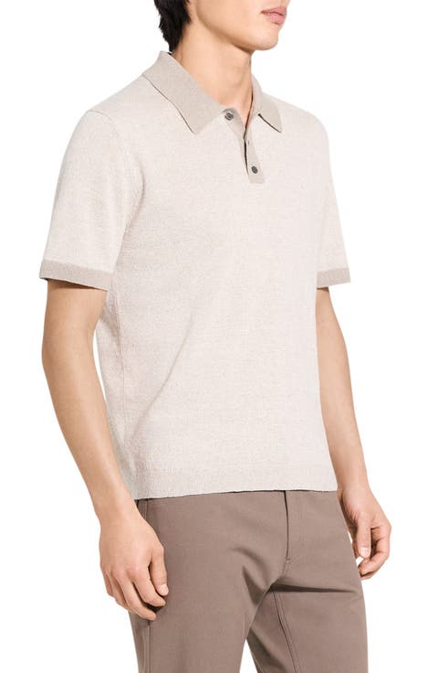 Linen & Silk Polo
