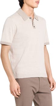 Theory Linen & Silk Polo