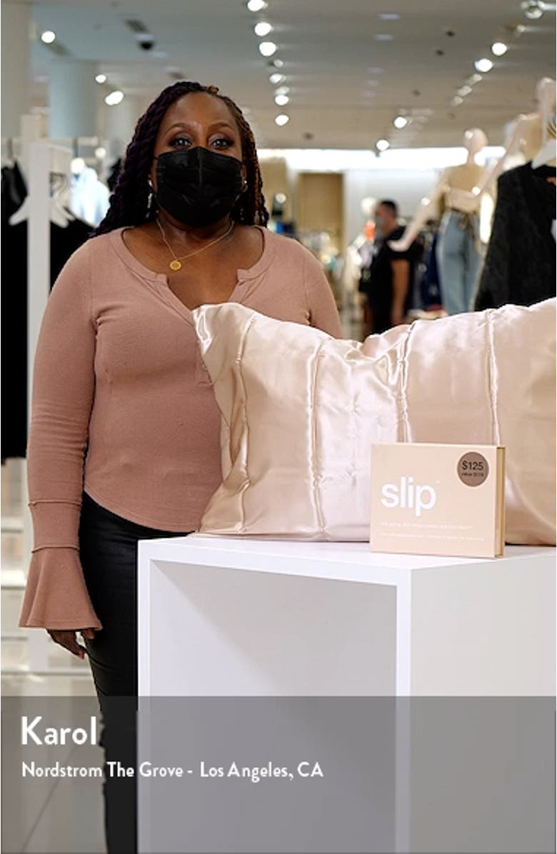 Pure Silk Caramel Queen Pillowcase Duo $178 Value, sales video thumbnail