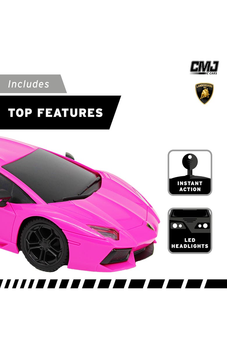 CMJ RC Cars Lamborghini Lp7004 Pink, Alternate, color, Multicolored