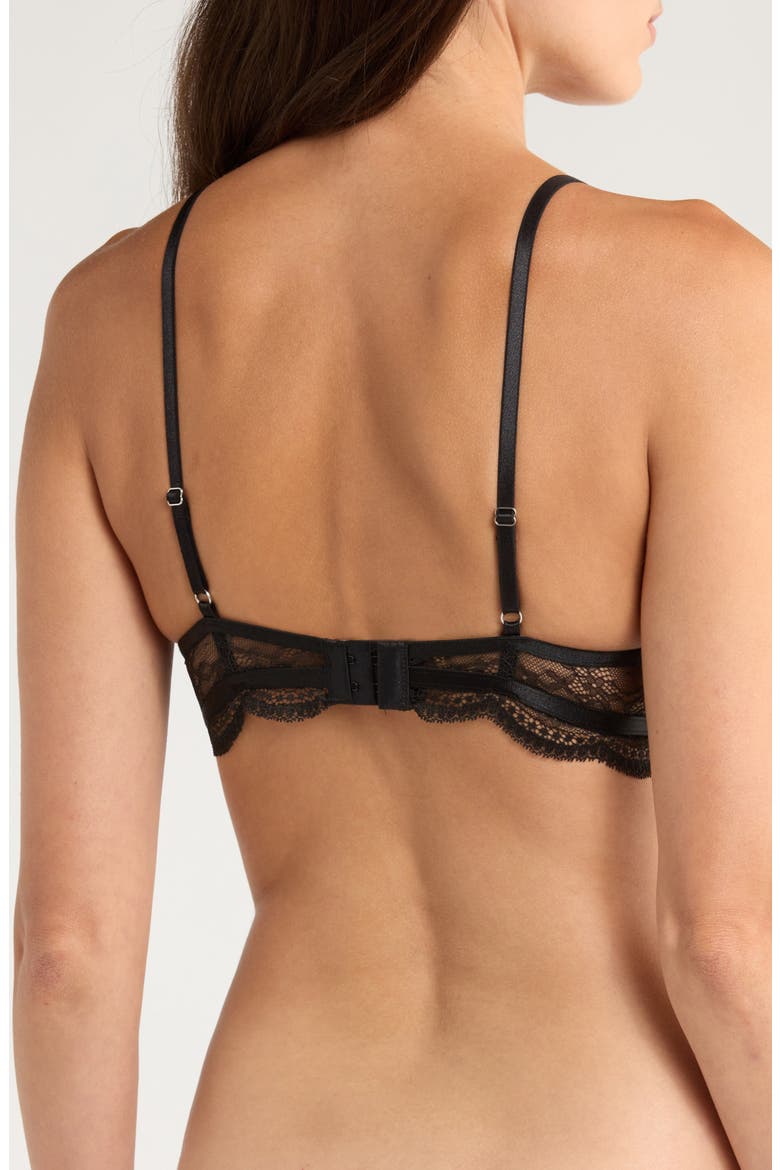 Isabelle Demi Underwire Bra, Alternate, color, CAVIAR