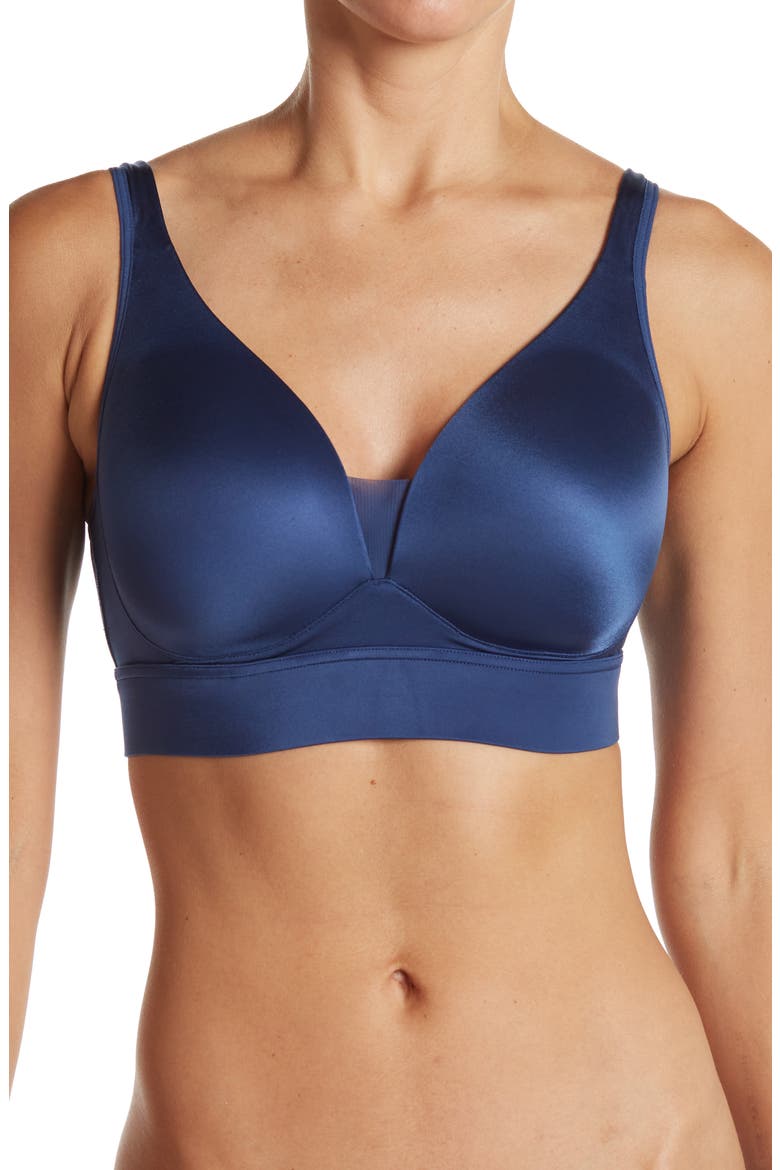 Forever Fit Wirefree Bra, Main, color, CIRCE/ DEEP SEA