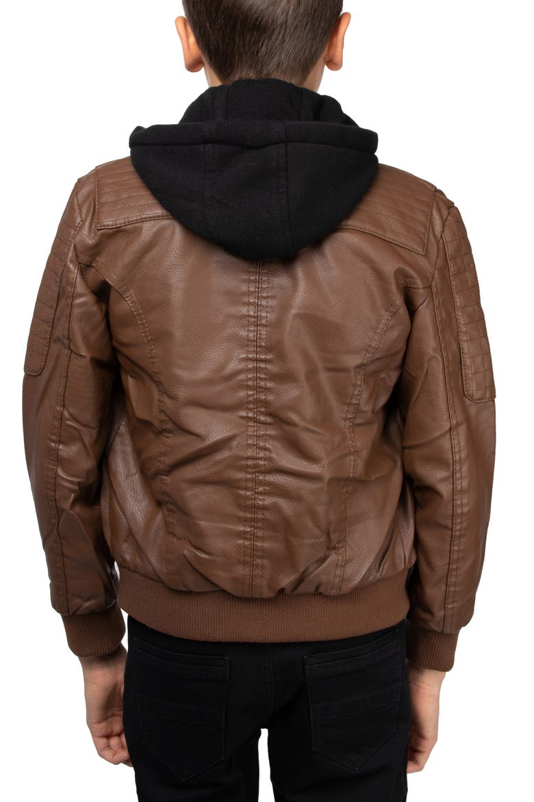 Knit Hood Jacket, Alternate, color, TAN